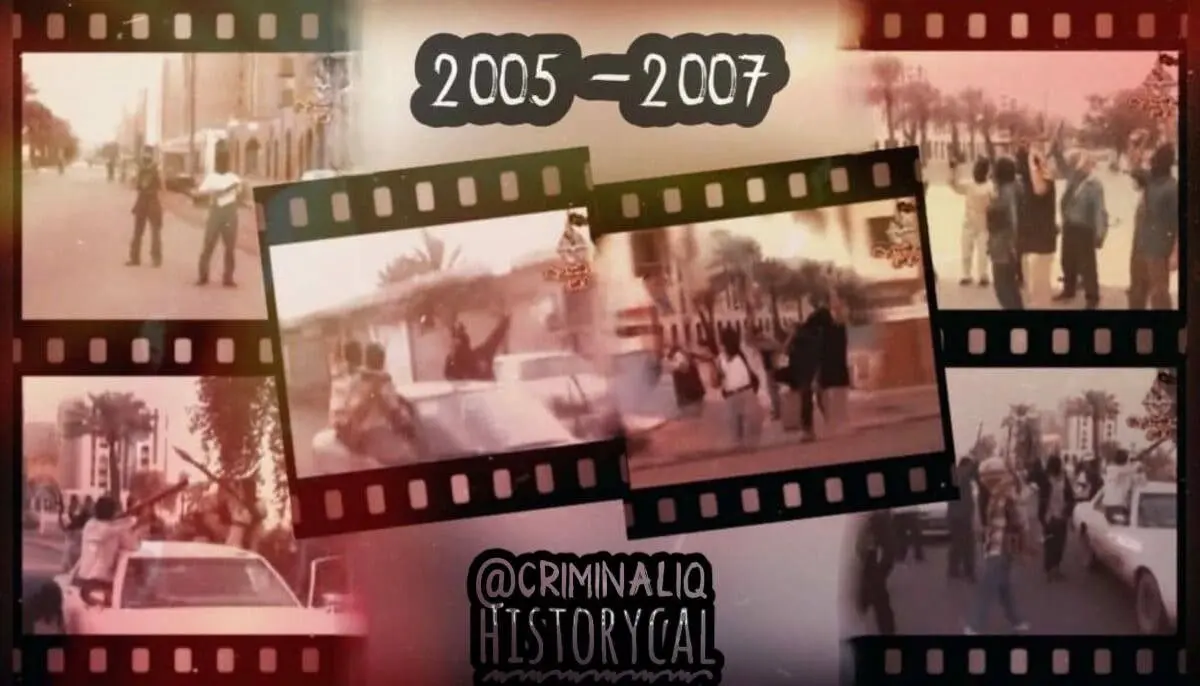 Видеоархив: Хайфа-стрит в Багдаде во время войны 2003 — 2011.